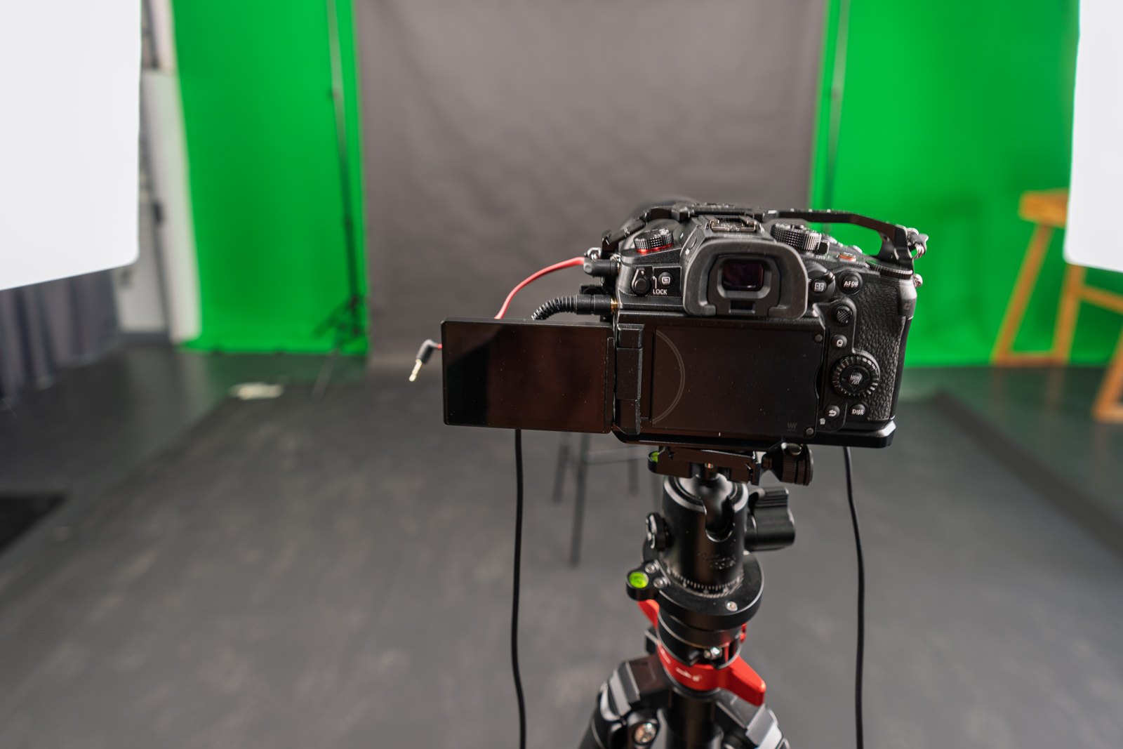 Camera and production equipment at the Media Lab