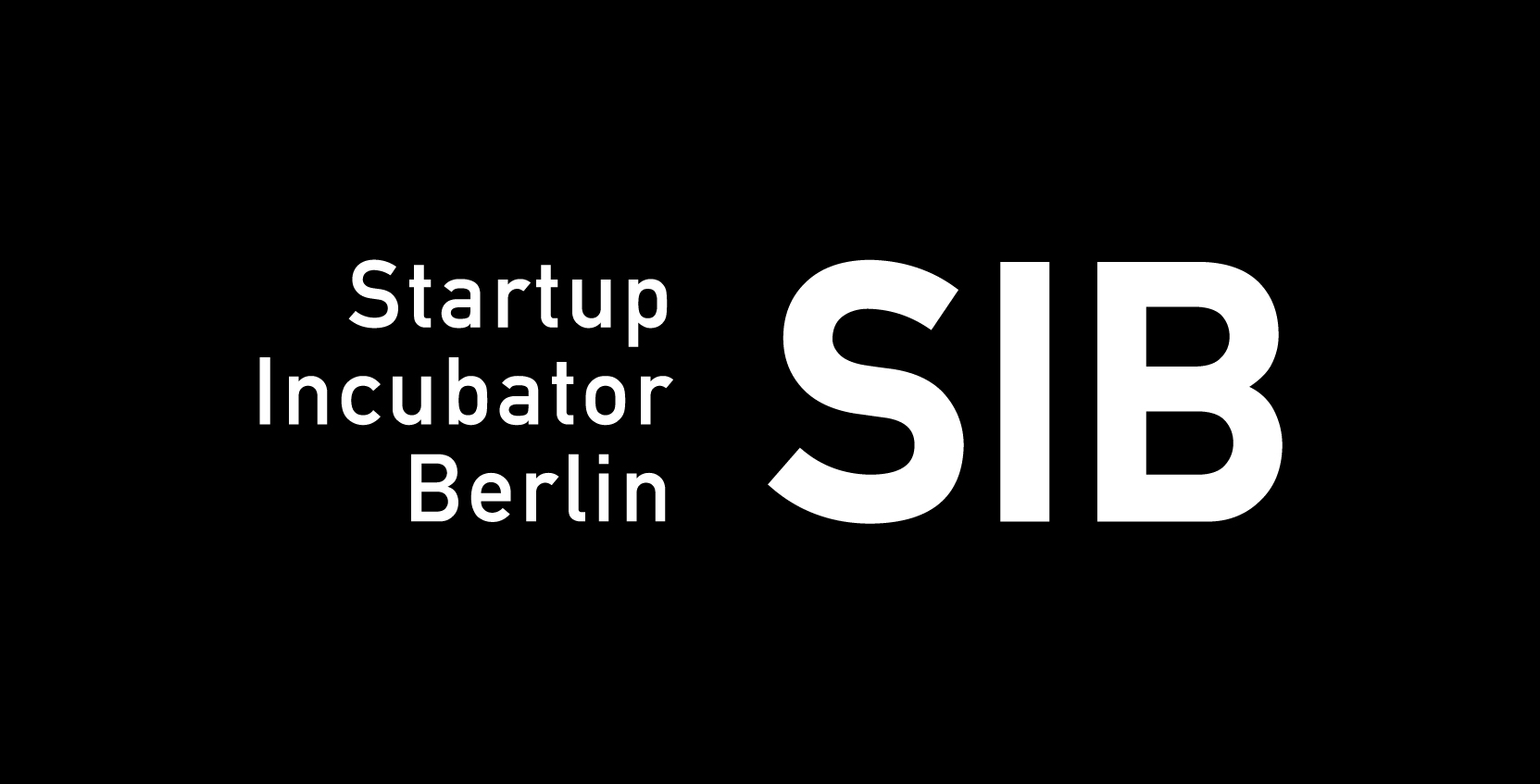 SIB-Logo in Weiß (Negativ)